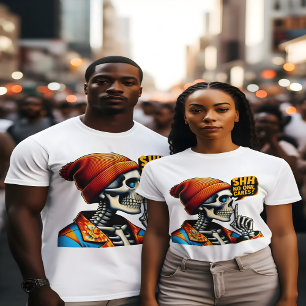 SHHHH... Niemand bekommert zich om rebelse boodsch T-shirt