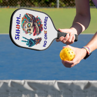SHHHH... Niemand geeft om een excentrieke schedelm Pickleball Paddle