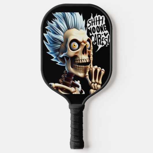 SHHHH... Niemand geeft om het spook Pickleball Paddle (Voorkant)