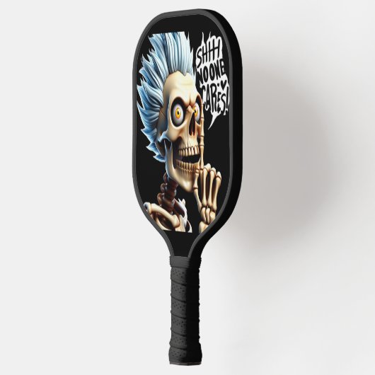 SHHHH... Niemand geeft om het spook Pickleball Paddle (Links)