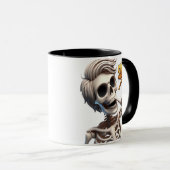 SHHHH... Niemand geeft om uniek en eigenzinnig Mok (Voorkant rechts)