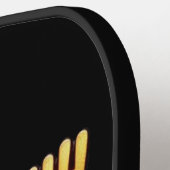 SHHHH... Niemand geeft om uniek en eigenzinnig Pickleball Paddle (Links Detail)