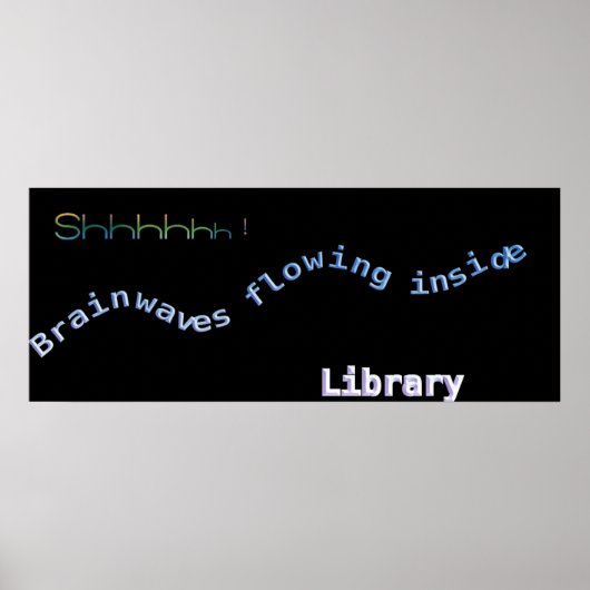 Shhhh! Poster (Voorkant)