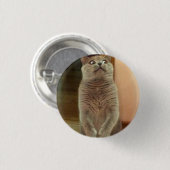 Shhhhh Ronde Button 3,2 Cm (Voorkant /achterkant)