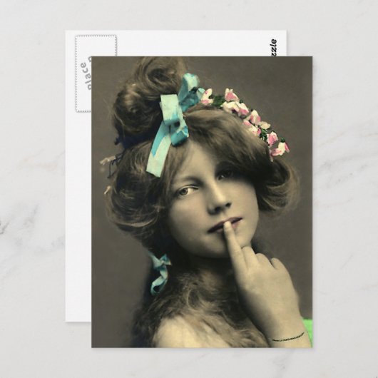 Shhhhhh Briefkaart (Voorkant / Achterkant)