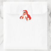 Shhhhhh Santa Sticker (Tas)