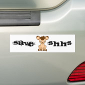 SHHS-bumpersticker opslaan Bumpersticker (Op auto)