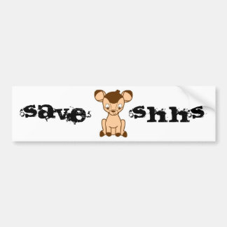 SHHS-bumpersticker opslaan Bumpersticker