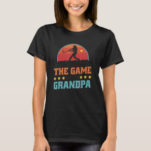 Shhu2026 ik kijk naar het spel met opa, basis t-shirt