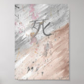 Shi-Death- Canvas Poster (Voorkant)