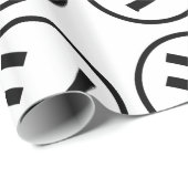 ㋛ Shi Kana Katakana Smiling Emoji/Emoticon Cadeaupapier (Rol Hoek)