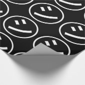 ㋛ Shi Kana Katakana Smiling Emoji/Emoticon Cadeaupapier (Hoek)