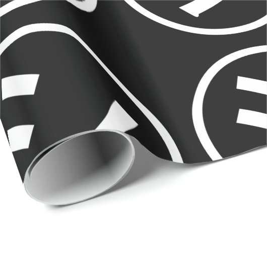 ㋛ Shi Kana Katakana Smiling Emoji/Emoticon Cadeaupapier (Rol Hoek)