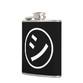 ㋛ Shi Kana Katakana Smiling Emoji/Emoticon Heupfles (Links)