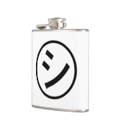 ㋛ Shi Kana Katakana Smiling Emoji/Emoticon Heupfles (Links)