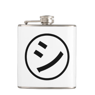 ㋛ Shi Kana Katakana Smiling Emoji/Emoticon Heupfles