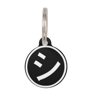 ㋛ Shi Kana Katakana Smiling Emoji/Emoticon Huisdierpenning