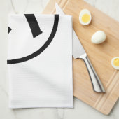 ㋛ Shi Kana Katakana Smiling Emoji/Emoticon Theedoek (Quarter Fold)