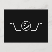 Shi Kana Shrug Emoticon - piobe\_ ㋛_/ Japanse Kaom