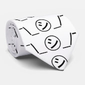 Shi Kana Shrug Emoticon - piobe\_ ㋛_/ Japanse Kaom Stropdas (Opgerold)