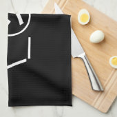 Shi Kana Shrug Emoticon - piobe\_ ㋛_/ Japanse Kaom Theedoek (Quarter Fold)