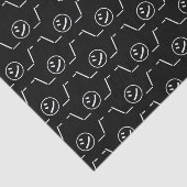 Shi Kana Shrug Emoticon - piobe\_ ㋛_/ Japanse Kaom Tissuepapier (Detail)