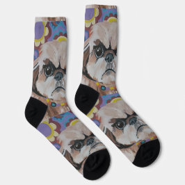 Shi Tzu Crew Sokken