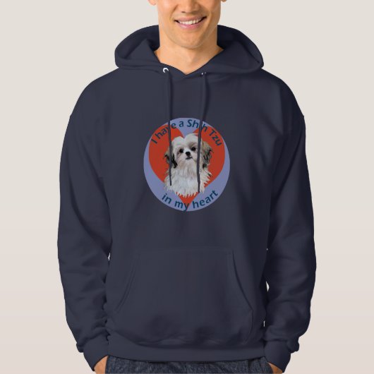 Shi Tzu in mijn hart Hoodie (Voorkant)