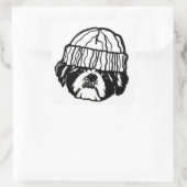 Shia Tzu Goon Vierkante Sticker (Tas)