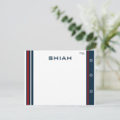 Shiah RSVP Kaartje (Staand voorkant)
