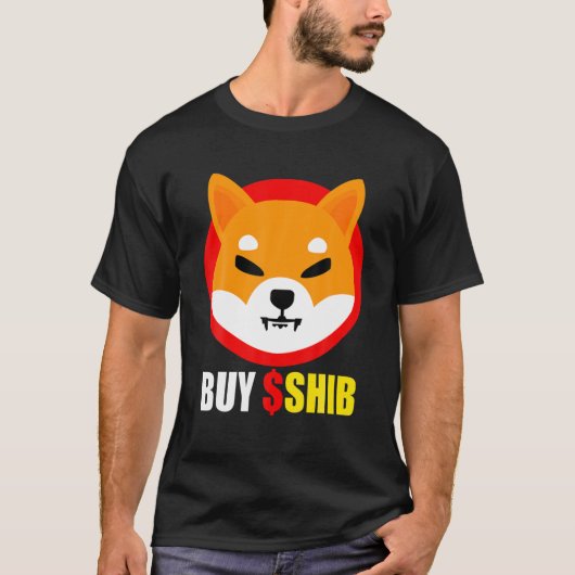Shib Army koopt Shib Coin Shiba Inu Memecoin T-shirt (Voorkant)