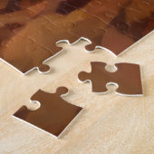 Shib Inu in herfstbladeren val inspireert Legpuzzel (Zijkant)