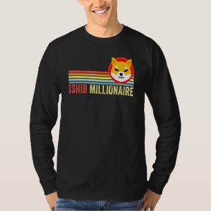 Shib Millionaire Shiba Inu Coin Shib Cryptocurrenc T-shirt