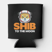 Shib Token Shiba Inu Crypto Meme Coin Moon Dog Blikjeskoeler (Voorkant)