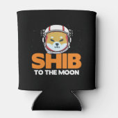 Shib Token Shiba Inu Crypto Meme Coin Moon Dog Blikjeskoeler (Achterkant)
