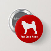 Shiba 柴 ronde button 5,7 cm (Voorkant /achterkant)