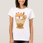 Shiba Boba T-shirt (Voorkant)