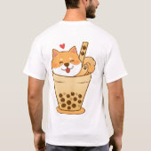 Shiba Boba T-shirt (Achterkant)