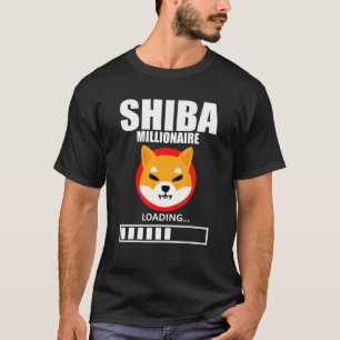 Shiba Coin Cryptocurrency Shiba Crypto Millionaire T-shirt