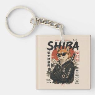 SHIBA DE BESCHERMER SLEUTELHANGER