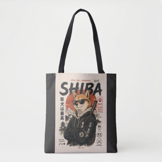 SHIBA DE BESCHERMER TOTE BAG (Voorkant)