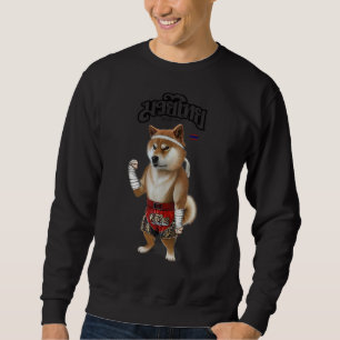Shiba Dog As Muay Thai Kick Boxing Champion 1 Trui