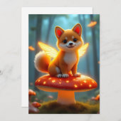 Shiba feeënavontuur feestdagenkaart (Voorkant / Achterkant)