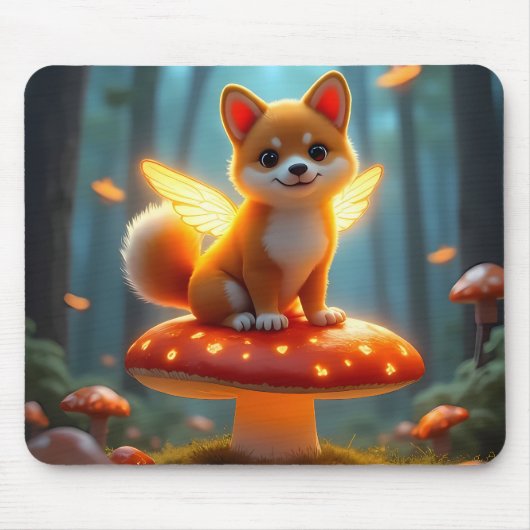 Shiba feeënavontuur muismat (Voorkant)