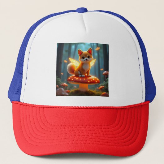 Shiba feeënavontuur trucker pet (Voorkant)