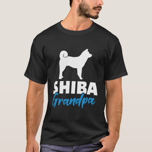 Shiba Grandpa T-shirt (Voorkant)