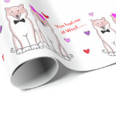 Shiba in je had me bij Wof.... Cadeaupapier (Rol Hoek)