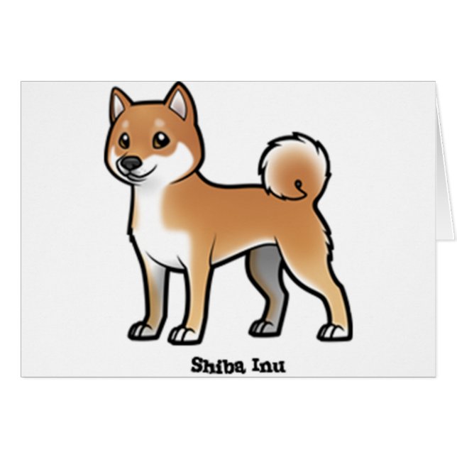 shiba inu (Voorkant Horizontaal)