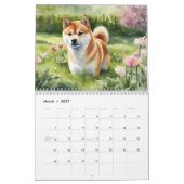 Shiba Inu 2027 Kalender (Mar 2027)