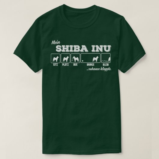 Shiba Inu 2 T-shirt (Design voorkant)